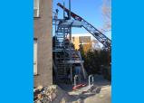 Požární schody - dodávka a montáž